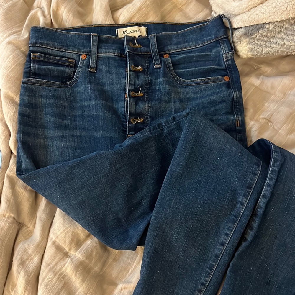 Madewell high rise skinny jeans 11”